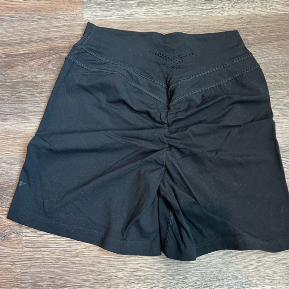 Gymshark Whitney Simmons Black Biker Shorts - Picture 2 of 3